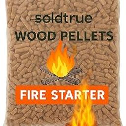 SOLDTRUE Premium Natural Wood Pellets Fire Starters | Eco-Friendly & Biodegradable Kindling for BBQ, Grill, Fire Pit, Chimney & Stove | 100% Natural Sustainable Wood (1 Pack, 500gm)-picture-24
