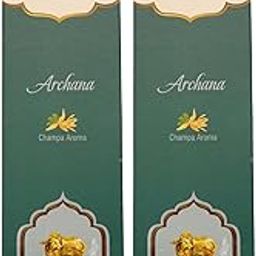 Gowdurbar Flower Incense Sticks – 90g [Pack of 2] Archana - Champa Aroma | 100% Natural | Ancient Formula for a Pure & Pleasant Environment-image-22