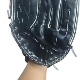 Tima Baseball + Softball Gloves - Field Master Adult + Youth Baseball + Softball Gloves Left Hand Gloves - Infield + Outfield Mitts (Black)-image-53