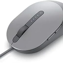 Dell MS3220 Wired Laser Mouse, up to 3200DPI, Lightweight, Ambidextrous with 2 Programmable Buttons - Titan Grey-21