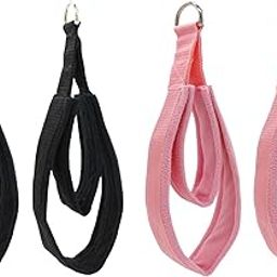 CALANDIS™ 2 Pilates Double Loop Straps for Reformer Improve Flexibility D Rings Straps Black | Pilates Accessories | Yoga & Pilates | I2-image-88