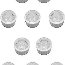 Wizzo {Pack of 10 Pieces) LED Light Lens With White Holder for Flashlights, Science Projects DIY Hobby Kit Torch, Spotlights, Multipurpose-82