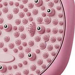 ATORSE Waist Twisting Disc Ergonomic Body Building Nonslip Bottom Foot Massager Mat Pink-picture-26