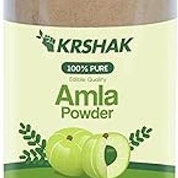 KRSHAK Amla Powder for Hair Growth (200g) | 100% Natural Indian Gooseberry Powder for Hair, Skin & Consumption | Preservative-Free, Pure Herbal Superfood-image-97