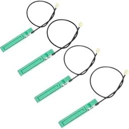 NISTECH GSM PCB 3dbi Antenna WiFi 2.4Ghz to 5.8 PCB Antenna IPX IPEX WLAN Laptop Bluetooth Wireless Module SIM900 SIM800L SIM908 SIM800C- 4 pcs.-45