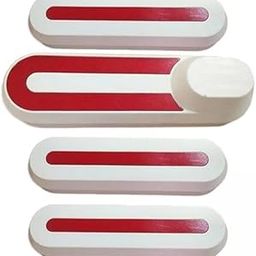 LOOM TREE® 6xElectric Scooter Wheel Hubs Cover Wheel Cover Protective for Xiaomi M365/Pro White | Outdoor Sports | Scooters | Electric Scooters-18