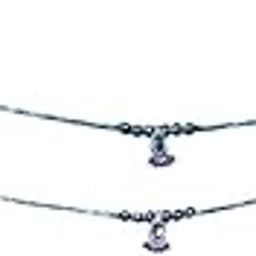 Delicate Chain Necklace with Purple Pendant and Pink Accents-image-47