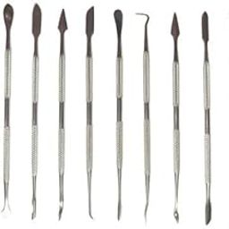 Relibba Wax Carvers Set 12-Piece Stainless Steel (R-126) Modeling Tools, Clay & Pottery Tools, Modeling, Sculpting, Carving Tools,Terracotta Tools-picture-0