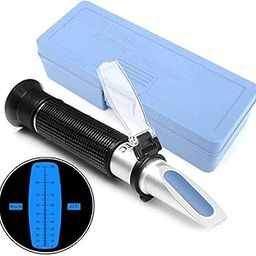 HANIMAX 0-90% Portable Handheld Sugar Refractometer 0-90% Brix Content Juice Liquids Tester with ATC Measurement for Sugar Food Fruit Beverages Honey-image-6