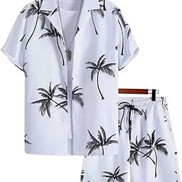 Men Rayon Co Ord Set for Mens | MenCordSet | Nightsuit for Man | T-Shirt and Shorts Set | PyjamaSet White-image-87