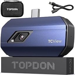 Thermal Camera for Android, TOPDON TC001 256x192 IR High Resolution, Thermal Imaging Camera, Thermal Imager - Optimized Temperature Accuracy, Works for Smartphones and Tablets & PC(not for iOS)-0