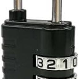 QUIRA 3 Digit Combination Medium Padlock Number Luggage Travel Code Lock (Multicolour)-image-9