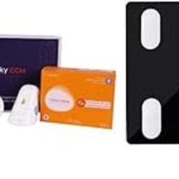 Tracky Smart Diabetes & Fitness Kit – Bluetooth CGM with 14-Day Sensor + Body Weight Scale with 18 Health Metrics | No Fingersticks | Real-Time Sugar & BMI Tracking | App Sync | 1 Yr Warranty-6