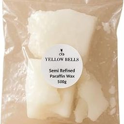 Yellow Bells Semi Refined Paraffin Wax 500g for Candle Making-image-60