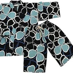 Jinbei Women's Japanese Pattern [Nagomiya] Retro Modern Women's Jinbei Changed Weave Summer Festival Evening Cool Fireworks Room Wear Pajamas-image-8