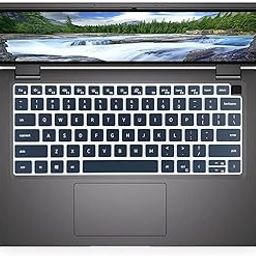 iFyx Silicone Keyboard Protector Skin Cover for Dell Latitude 15.6" 7520 9530, 13.3" 5340 3340 7340 Laptop 2020-2024 (Black)-image-34