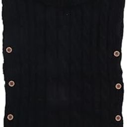 Girls Winter Wear Round Neck Woolen Dori Design Poncho - 23143-image-35