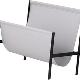 UJEAVETTE Magazine Rack Decoration Desktop Magazine Holder for Nursery Standing Office Gray-image-8