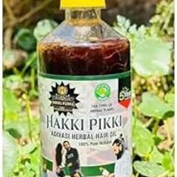 Het Cosmetics HAAKKI PAKKI Adivasi Herbal Hair Oil 250ml Original Adiiwasi Hair Growth Oil Ayurvedic tel & Natural essential & Biotin for Control Hairfall anti-dandruff (250ML OIL-)-image-59