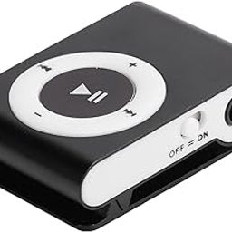 Drumstone Mini MP3 Player, Portable Music Player with Clip, Digital Music Media Player MiniMP3 BackClip Player for Music Lover, Running (Black) Memory Card not included-image-37