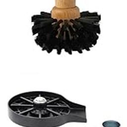 UJEAVETTE Coffee Tamper Cleaning Brush+Automatic Cup Washer Cup Washing Machine-image-46