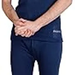 fabvio plus Winter wear Men's Thermal Top and Bottom wear Set with High Neck and Sleeveless-picture-19