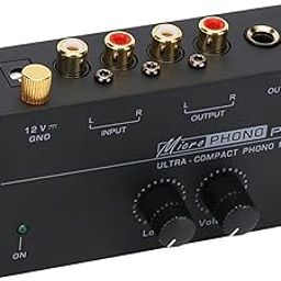 Phono Turntable Preamp Turntable Amplifier for Speakers Amplifiers Computers-11