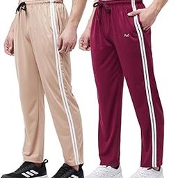 Striped Track Pants for Men Combo Pack of 2-image-48