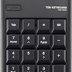 ELECOM Wire Numeric pad Wired high Endurance Type with USB Port [Black] TK-TCM012BK (Japan Import)-32