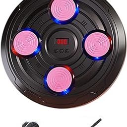 LOOM TREE® Smart Boxing Machine Wall Target Equipment for Sports Karate Kickboxing Pink 4 Target | Boxing, Martial Arts & MMA | Training Equipment & Supplies | Punching Bags-image-48