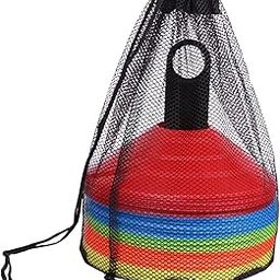 SAZ DEKOR 10 Pieces Soccer Disc Cones for Drills Sports Disc Cones for Exercise Soccer-image-70