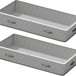 ARTISOUL® Under Bed Storage Container Underbed Storage Bin For Pillows Blanket Bedding 2 Pieces | Household Supplies & Cleaning | Home Organization | Storage Bags-image-36