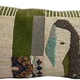 Haminasto Luxury Decorative Throw Pillow Cover – Soft Linen Blend, Hidden Zipper, 20x12 Inch – Modern Farmhouse & Boho Home Décor (Set of 1) (Multi 7)-image-99