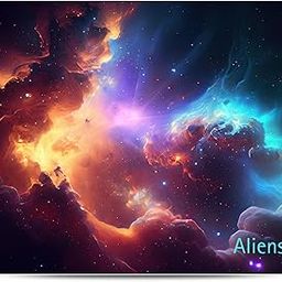 Aliens Mouse Pad for Computer/Laptop – Smooth Cloth Surface, Non-Slip Base, for Laser & Optical Mouse, Gaming, Office, Home – 230x190mm (Mouse pad Neon-34)-14