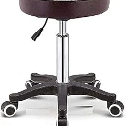 Finch Fox Height-Adjustable Swivel Bar Stool/Salon Chair/Doctor Stool/Medical Stool/Spa Chair/Restaurant Chair/Stool for Kitchen/Stool for Musicians (Chocolate) | 12 Months Warranty, Standard-23