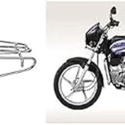 YASH Enterprises Heavy Back Seat Carrier Chrome for - All Splendor Bike-11