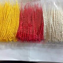 O GU Om Phool Pooja Batti Long Cotton Wicks or Diya Batti Navratri Special Jyot Batti, in 3 Color (Red, Yellow, White) - Pack of 8-image-16