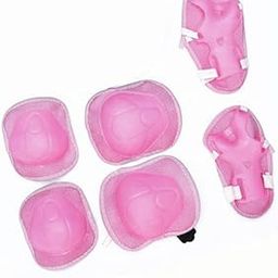 CALANDIS™ 7 Pieces/Set Bike Cap Roller Skating for Cycling Rollerblading Pink | s | s & Protective Gear | Cycling-picture-4