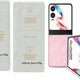 SkyTree 360 Degree Screen Protector Unbreakable (Front + Back + Fold Screen + Hinge) Membrane for Infinix Zero Flip 5G-image-75