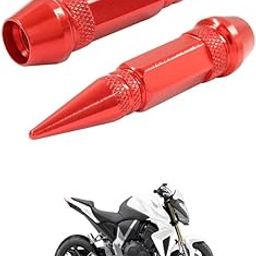 LOVMOTO Universal 2PC Spiked Aluminum Stem Valve Caps Dustproof Tire Wheel Stem Caps for Cars,SUVs,Trucks Bicycles and Motorcycles Comfortable with C-B 1000-image-78