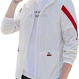Men's Stylish Thin Casual Outwear winter Jacket |Full Sleeves Dual Pocket, Windbreaker & Zipper Lightweight Jacket for Trekking, Running, UV protection & Gym Workout-image-43