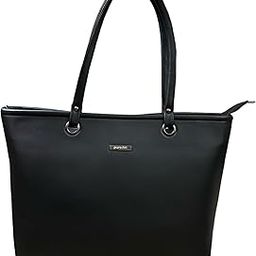 Vegan Leather Tote: Chic & Functional Women's Bag with Laptop Compartment. Perfect for Work & Leisure-image-97