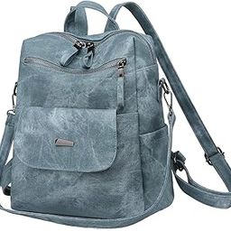 Backpack for Girls Women PU Leather Travel Backpack Vintage Shoulder Bags Soft PU Backpack Handbag Sling Shoulder Purse Bag for Women and Girls Gifts, Brown-image-25