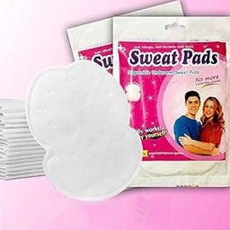 GRANTH ENTERPRISE Sweat Pads Disposable Highly Absorbent Sweat Pads Cotton Anti Allergic, Anti Bacteria and Anti Smell For Men And Women (Pack of 30)-image-26
