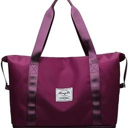 CALANDIS™ Women Gym Bag Large Capacity Fashion Waterproof Weekender Tote Sports Duffel | Gym Bags | Fitness, Running & Yoga-image-83