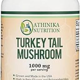 Turkey Tail Mushroom Supplement (120 Capsules - 2 Month Supply) (Coriolus Versicolor) Comprehensive Immune System Support, Non-GMO, Gluten Free, Grown and Encapsulated in The-image-82