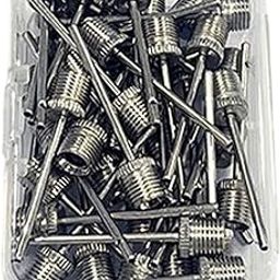 Enakshi (LABEL) Creations Ball Pump Pins Sturdy Basketball Pump Pins for Yoga Ball Soccer Sports Balls 30 Pack-image-6