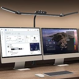 Marbosa Led Desk Lamp for Office Home, Architect Desk Lamp with Clamp, Ultra Bright Dimmable Table Light, Stepless Dimming and Tempering Desk Light for Workbench Drafting Reading Study (Black)-picture-12
