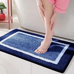 TAGPR Door mat Bathroom mats Anti Slip mats Door mat for Entrance Anti Slip mat for Bathroom Floor Foot mat Anti Skid Bathroom mat (Design 7 | 58 X 38)-image-91