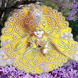 Partish Laddu Gopal Heavy Dress with Mukut l Ladoo Gopal Dress l Bal Gopal l Kanha Ji Thakur Ji Heavy Dress Size 1 2 4 5 6 (Yellow, Size 0)-image-58